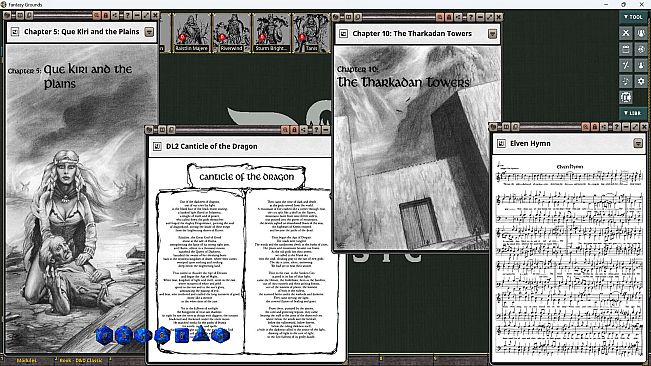 Fantasy Grounds - D&D Classics: DL2 Dragons of Flame (1E)