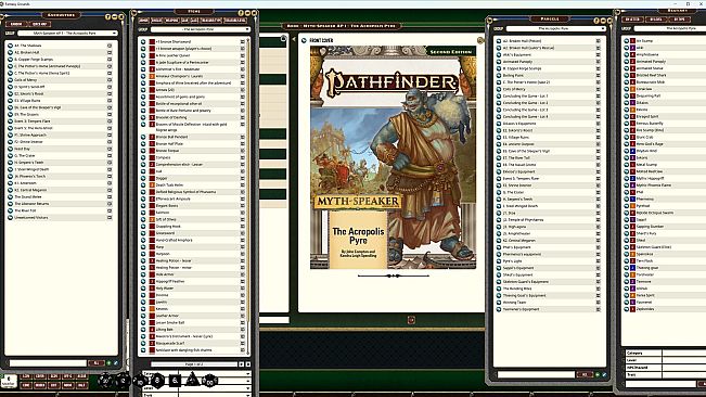 Fantasy Grounds - Pathfinder 2 RPG - Myth-Speaker Adventure Path - The Acropolis Pyre (1 of 3)