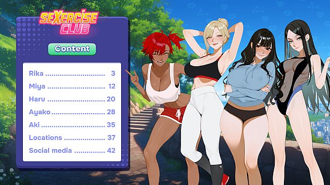 Sexercise Club - Digital Artbook