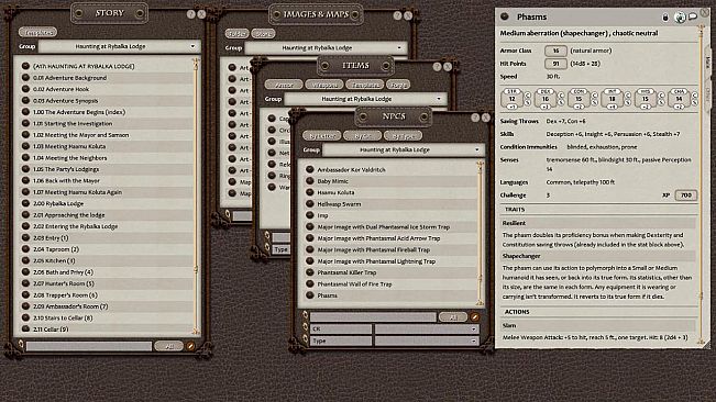 Fantasy Grounds - A17: Haunting at Rybalka Lodge (5E)