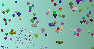 Pop Balloons and Drop People