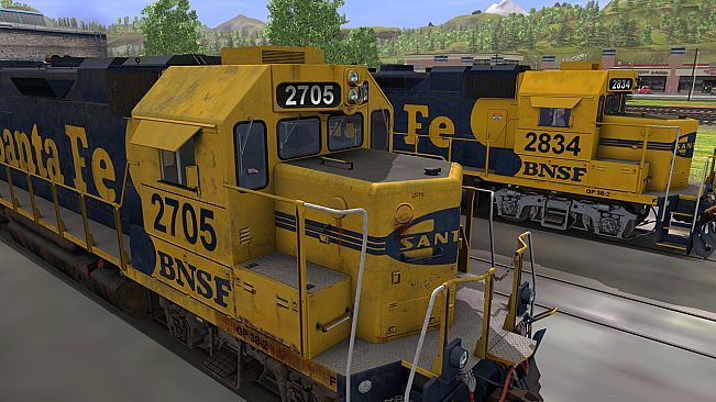 TANE DLC: ATSF GP38-2 Santa FE (2 Pack)