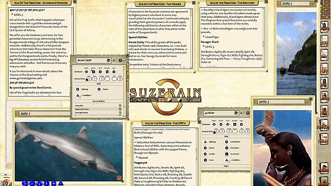 Fantasy Grounds - Dungeonlands Intro Pack (Savage Worlds)