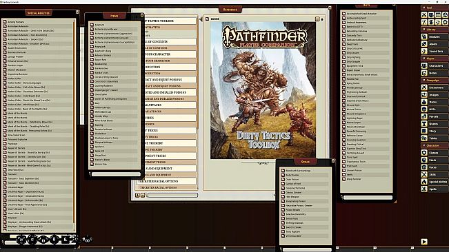 Fantasy Grounds - Pathfinder RPG - Pathfinder Companion: Dirty Tactics Toolbox