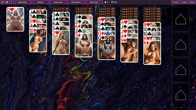 NSFW Solitaire & Puzzles