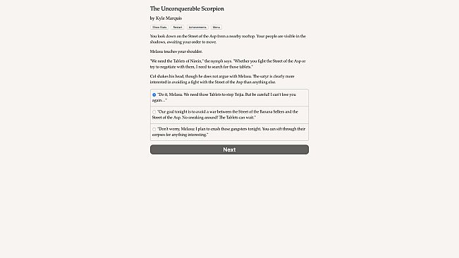 Pon Para and the Unconquerable Scorpion