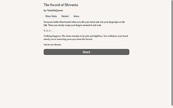 The Sword of Rhivenia