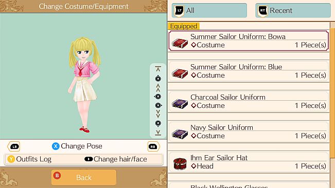 Summer Sailor Set - WorldNeverland - Daily Life in the Elnea Kingdom - Another Life Adventure