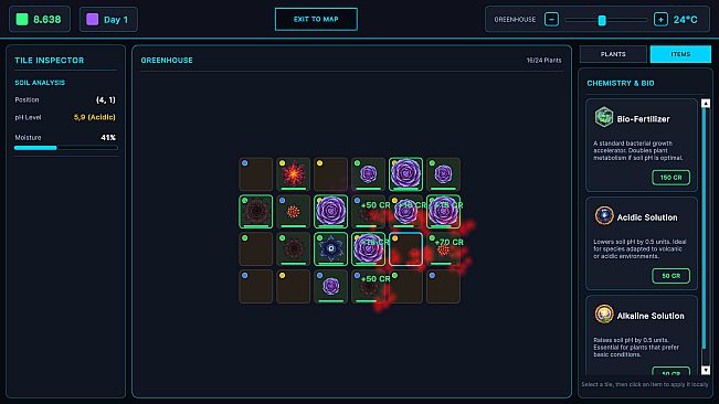 ExoFlora: First Seeds