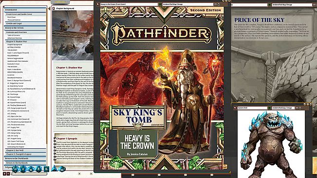 Fantasy Grounds - Pathfinder 2 RPG - Sky King's Tomb AP 3: Heavy is the Crown