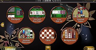 THE Table Game Deluxe Pack -Mahjong, Go, Shogi, Tsume Shogi, Othello, Card, Hanafuda, Shisen Mahjong Solitaire, Chess, Backgammon-