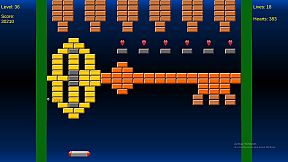 Brick Breaker Heart Collector