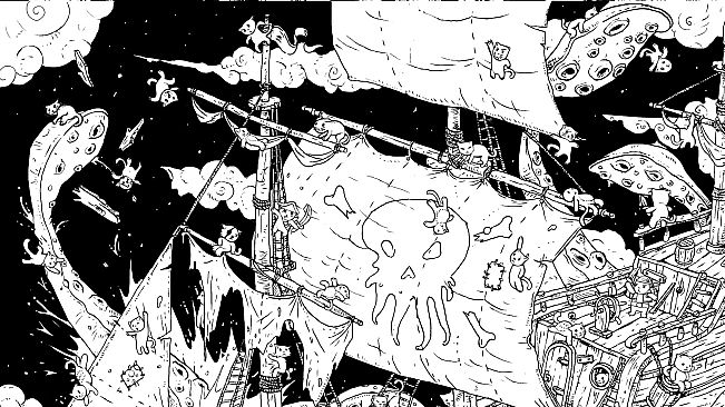 100 hidden Cats : Pirates