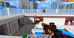 Pixel Gun 3D - Dark Fire Set