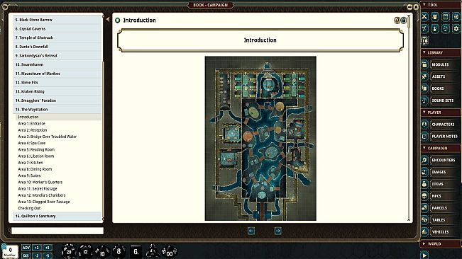 Fantasy Grounds - Dungeons Deep: Tales of the Valiant Edition