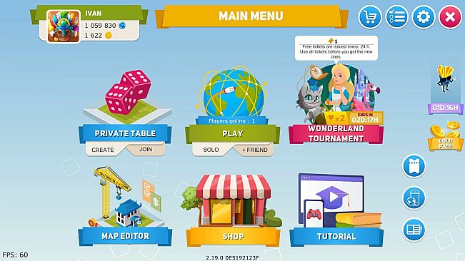 Business Tour - Board Game with Online Multiplayer