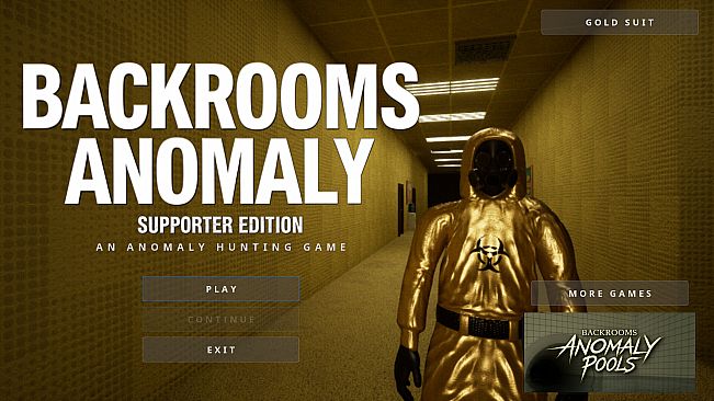 Backrooms Anomaly - Supporter Pack