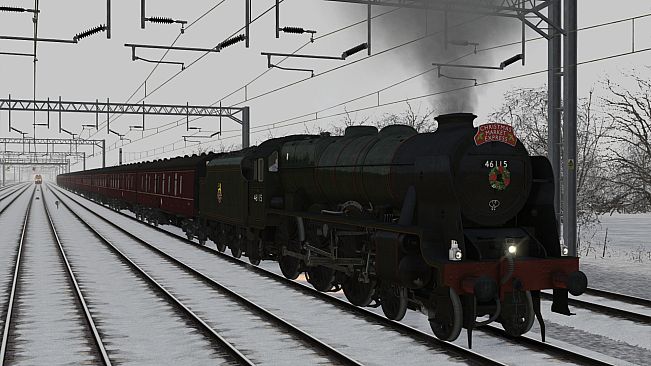 Train Simulator: LMS Rebuilt Royal Scot Steam Loco Add-On