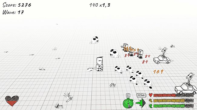 Caveman hits Giraffe in a Car