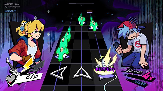 Rift of the NecroDancer - Friday Night Funkin' - "Dad Battle" - Kawai Sprite