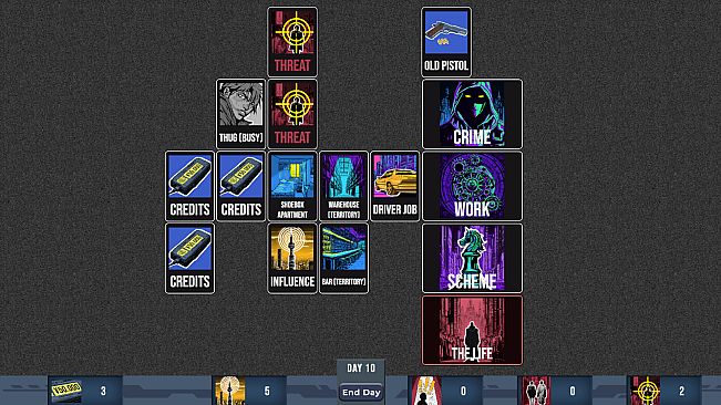 MafiaPunk: A Card Sim