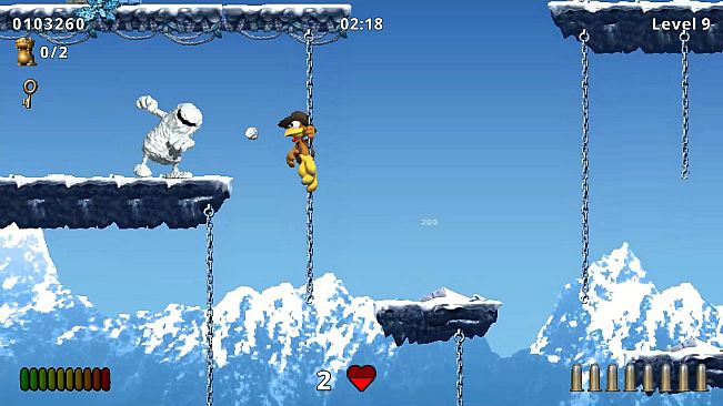 Moorhuhn Jump and Run 'Traps and Treasures 2'