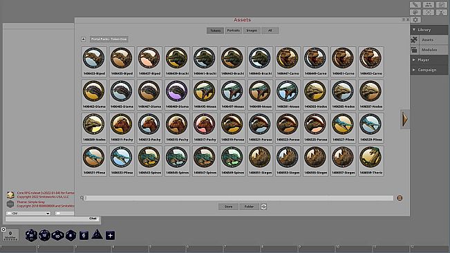 Fantasy Grounds - Dinosaurs
