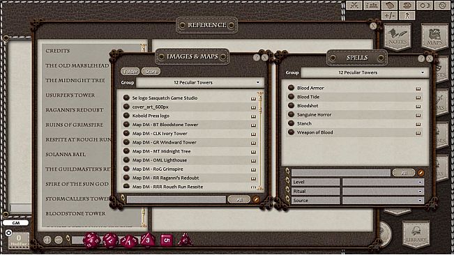 Fantasy Grounds - 12 Peculiar Towers (5E)