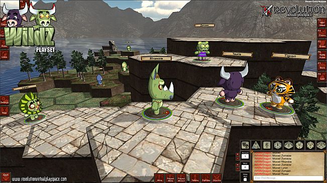 Revolution : Virtual Playspace