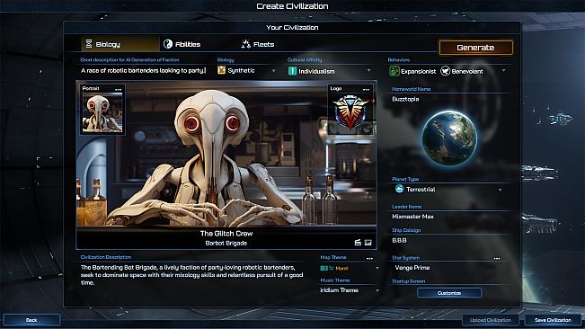 Galactic Civilizations IV to Supernova Upgrade