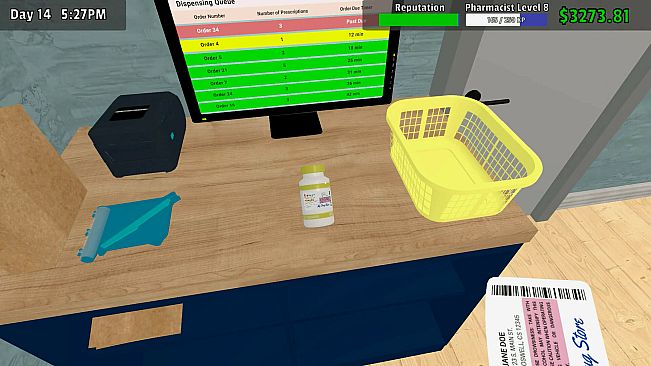 Pharmacy Management Simulator