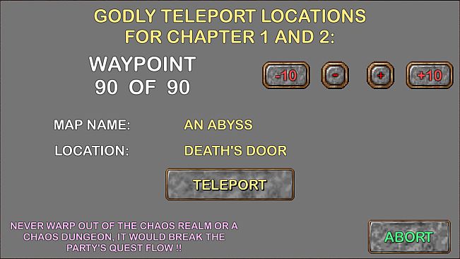 DoC God Mode Edition