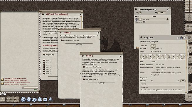 Fantasy Grounds - Mini-Dungeon #008: Carrionholme (5E)