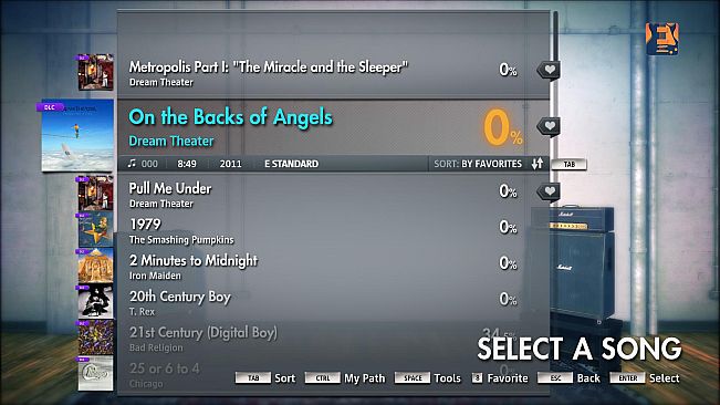 Rocksmith 2014 – Dream Theater - “On the Backs of Angels”