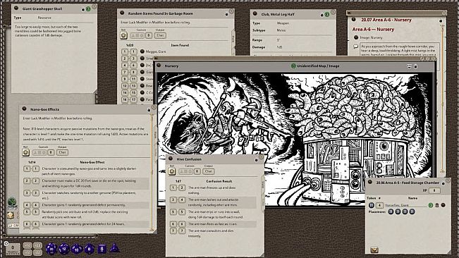 Fantasy Grounds - Mutant Crawl Classics #1: Hive of the Overmind