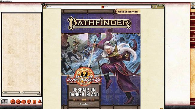 Fantasy Grounds - Pathfinder 2 RPG - Fists of the Ruby Phoenix AP 1: Despair on Danger Island