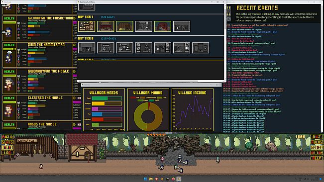 Desktopia: A Desktop Village Simulator