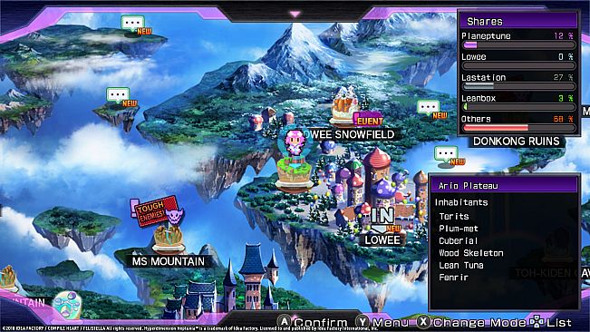 Hyperdimension Neptunia Re;Birth1 - Pain Terrain