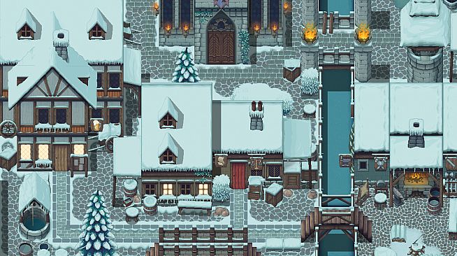 RPG Maker MZ - Winlu Fantasy Tileset - Exterior Winter