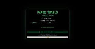 Paper Trails