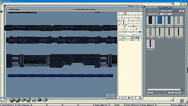 Fantasy Grounds - FG Cyberpunk Alleyways 2 Map Pack