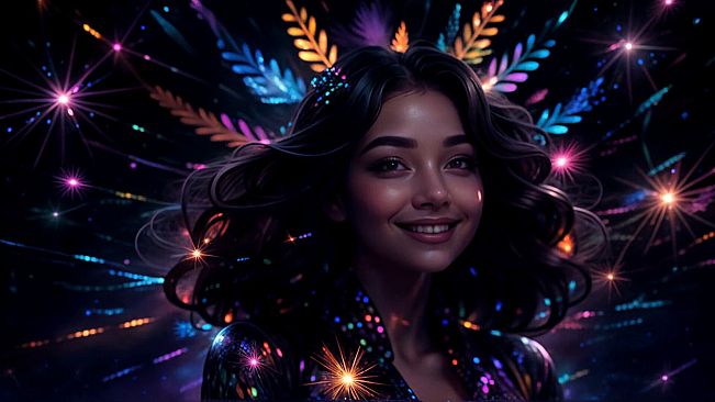 AI-VJ - New Year Visuals