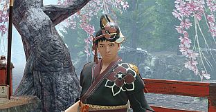 MONSTER HUNTER RISE - "Floral Mask" Hunter layered armor piece