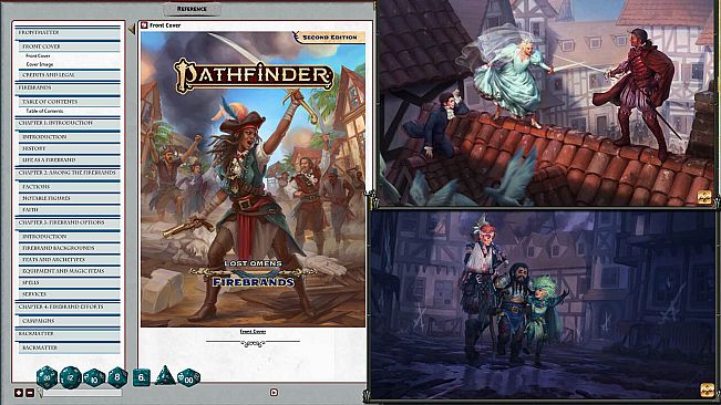 Fantasy Grounds - Pathfinder 2 RPG - Lost Omens: Firebrands