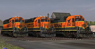 Trainz 2022 DLC - BNSF GP38-2 Pumpkins (2 Pack)