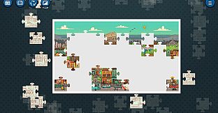 Hidden Cats in Jigsaw Puzzle - Rome