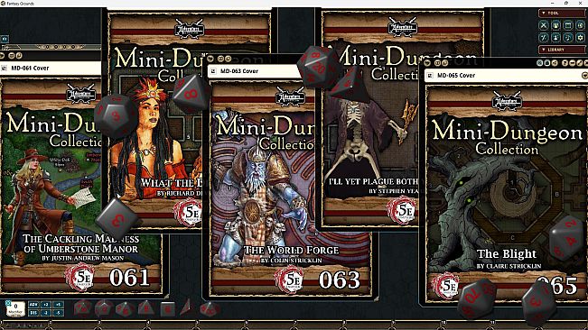 Fantasy Grounds - Mini-Dungeons Bundle #061-065