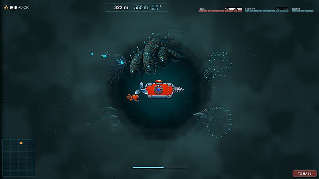 Abyss Driller: An Incremental Mining Game