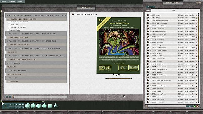 Fantasy Grounds - D&D Classics: B3 Palace of the Silver Princess (Basic)