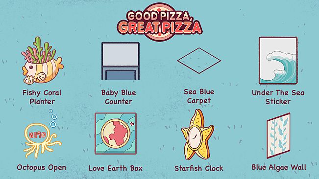 Good Pizza, Great Pizza - Deep Dish Sea Set - Earth 2022
